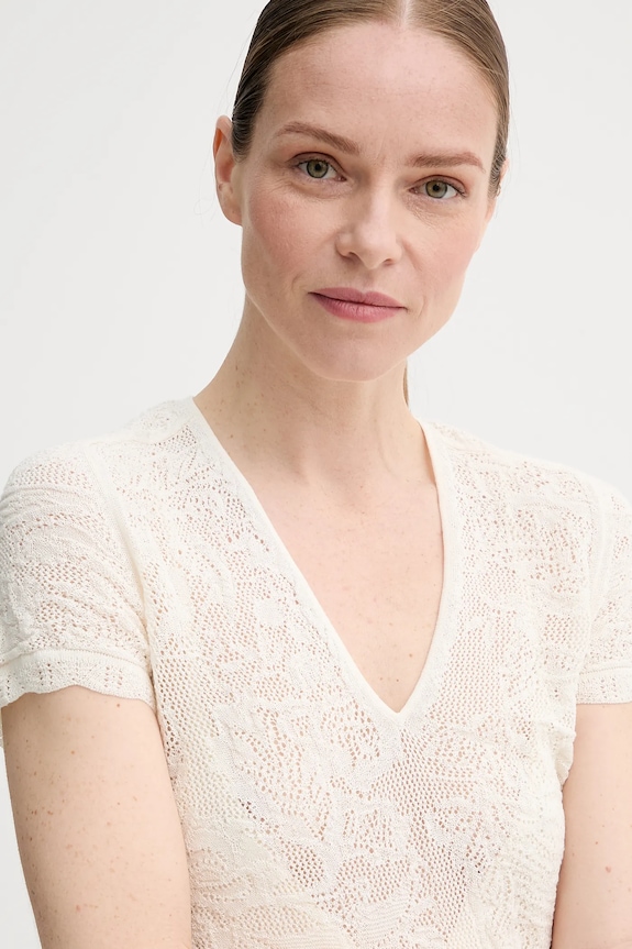 Vlněné šaty ZADIG&VOLTAIRE béžová KWDR01193.102
