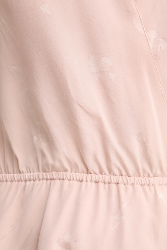 ZADIG&VOLTAIRE sukienka jedwabna WWDR02526.670 pomarańczowy