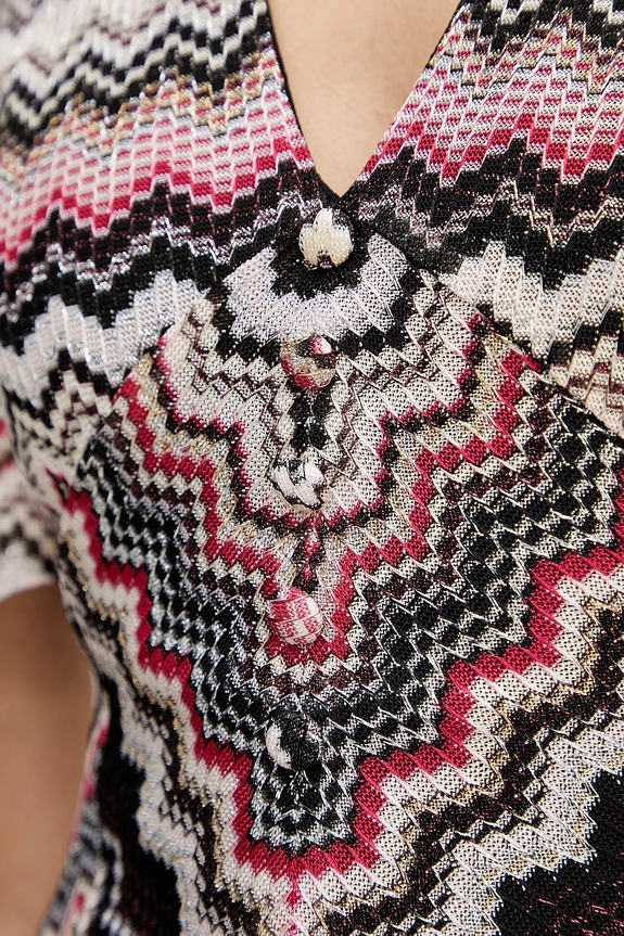 Missoni sukienka DS25SG1J.BR00ZV beżowy