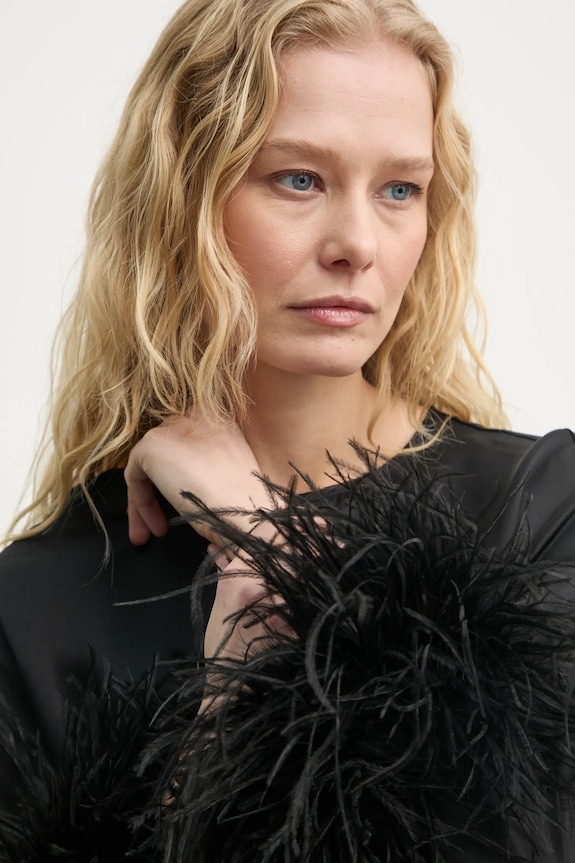 The Sleeper rochie negru FW2302FD
