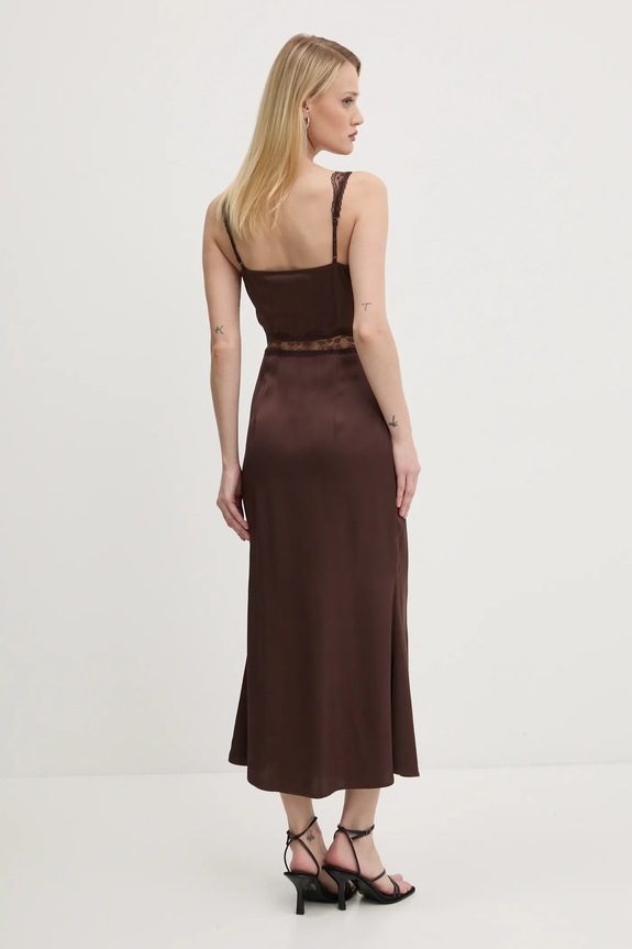 Odzież Never Fully Dressed sukienka Mimi NFDDR1830 brązowy