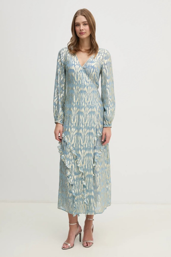 Never Fully Dressed sukienka Lottie casual niebieski NFDDR1778