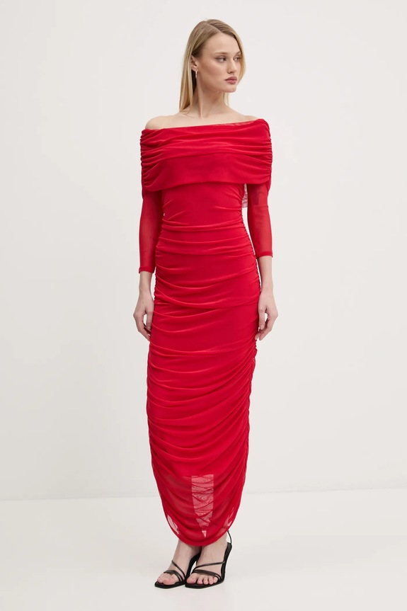 Never Fully Dressed vestito Diaz rosso NFDDR1739