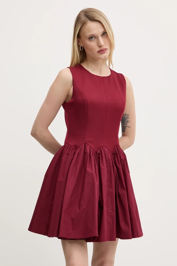 Never Fully Dressed vestito Mini Monika mini granata NFDDR1918