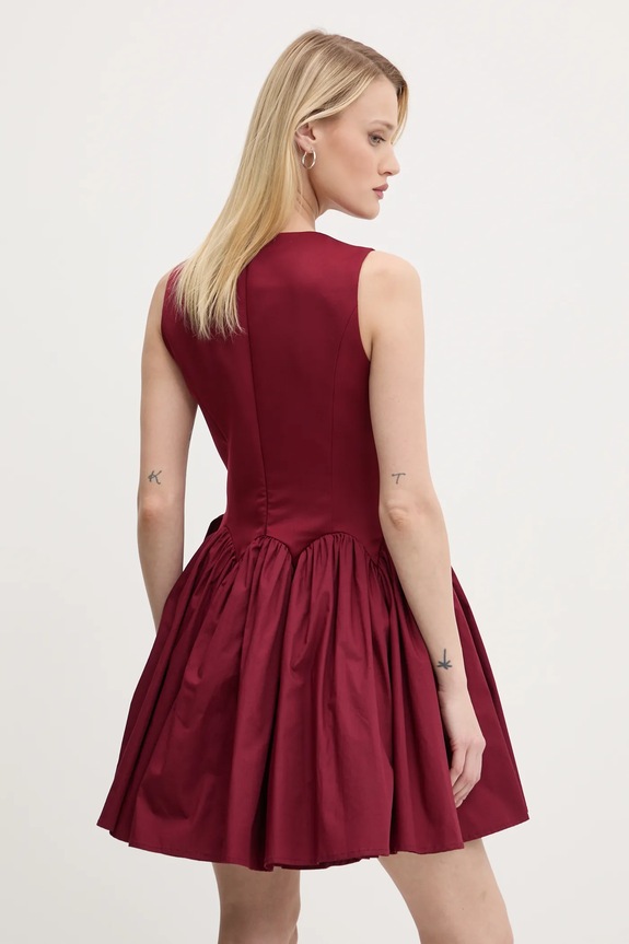 Abbigliamento Never Fully Dressed vestito Mini Monika NFDDR1918 granata