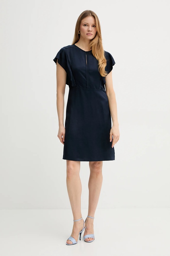 Φόρεμα BOSS 50537402 σκούρο μπλε SS25