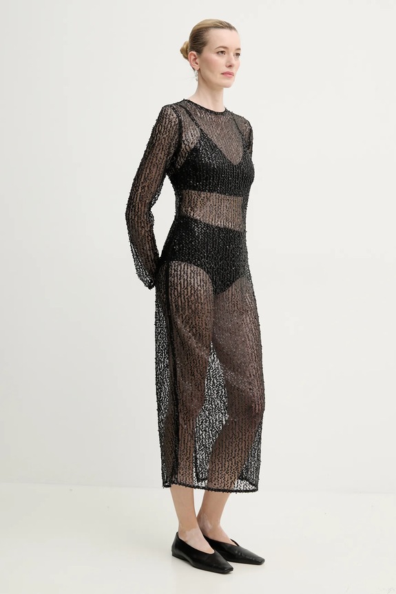 Φόρεμα Samsoe Samsoe SAMADDA μαύρο F25100085