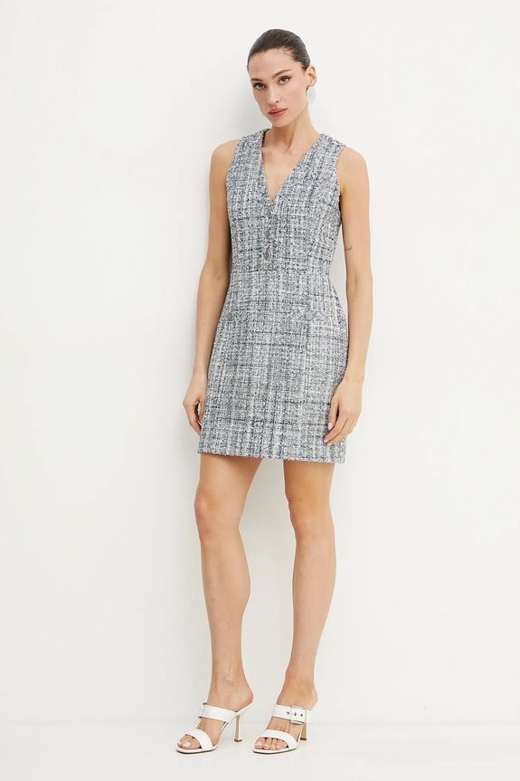 Šaty Guess SADIE W5GK0E.WH7I0 tmavomodrá SS25