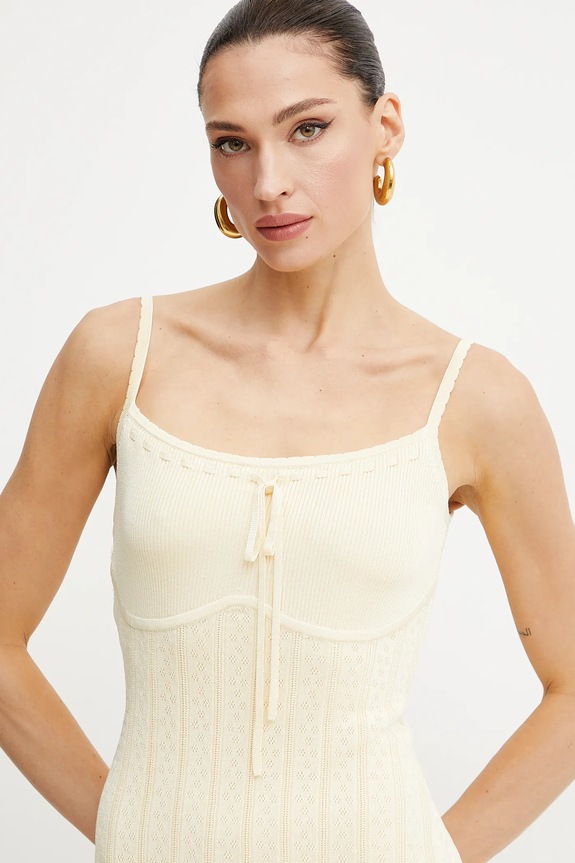 Платье Guess REINA бежевый W5GK67.Z3NX0
