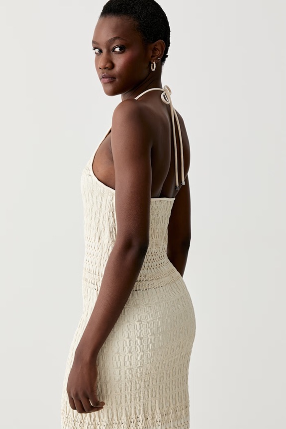 Nanushka vestito NEIVA beige NW25SSDR27005
