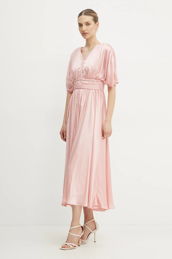 Îmbrăcăminte Guess rochie LUCIE W5PK1O.WHHF0 portocaliu