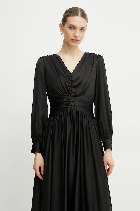 Guess sukienka HELENE czarny W5PK1X.WD8G2