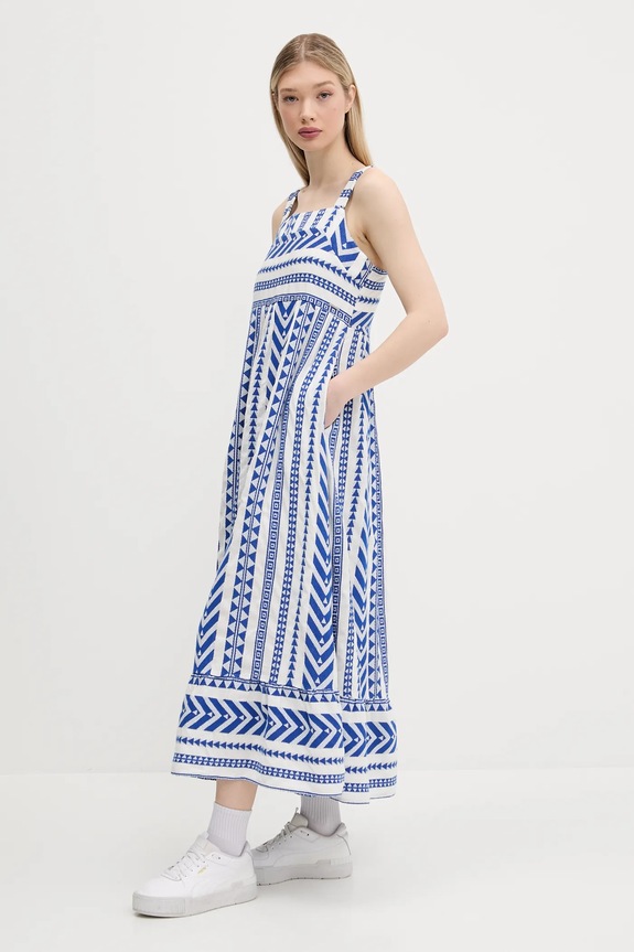 Šaty Superdry W8011872A.F1W modrá SS25