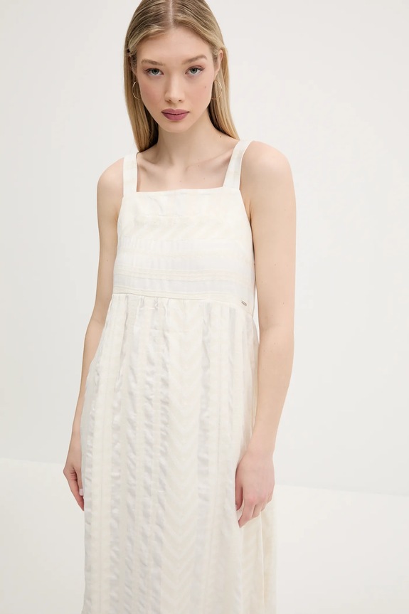 Haljina Superdry bež W8011872A.ZEA