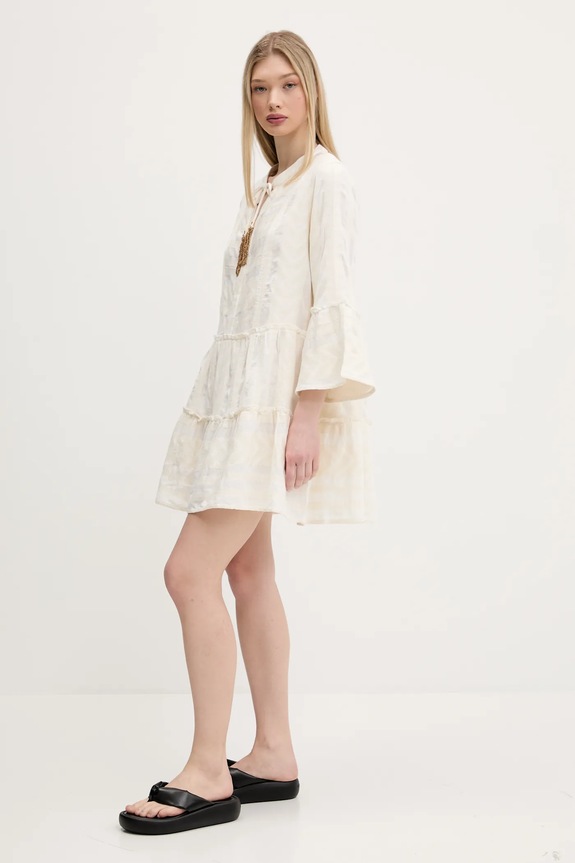 Haljina Superdry bež W8011916A.ZEA