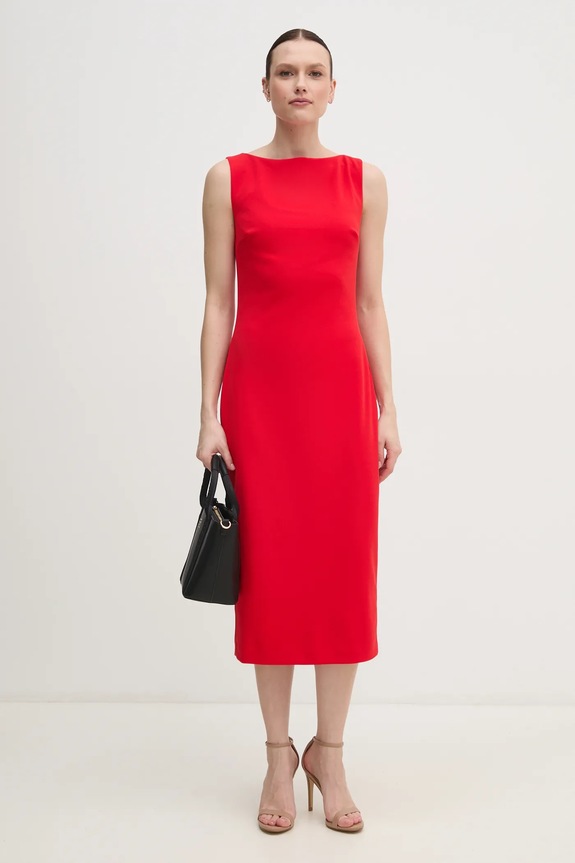 Calvin Klein sukienka casual czerwony K20K208140