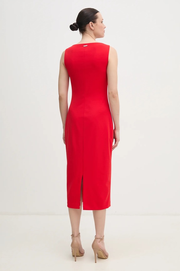 Calvin Klein sukienka K20K208140 czerwony SS25