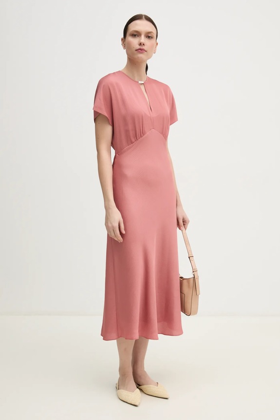 Calvin Klein sukienka pomarańczowy K20K208144