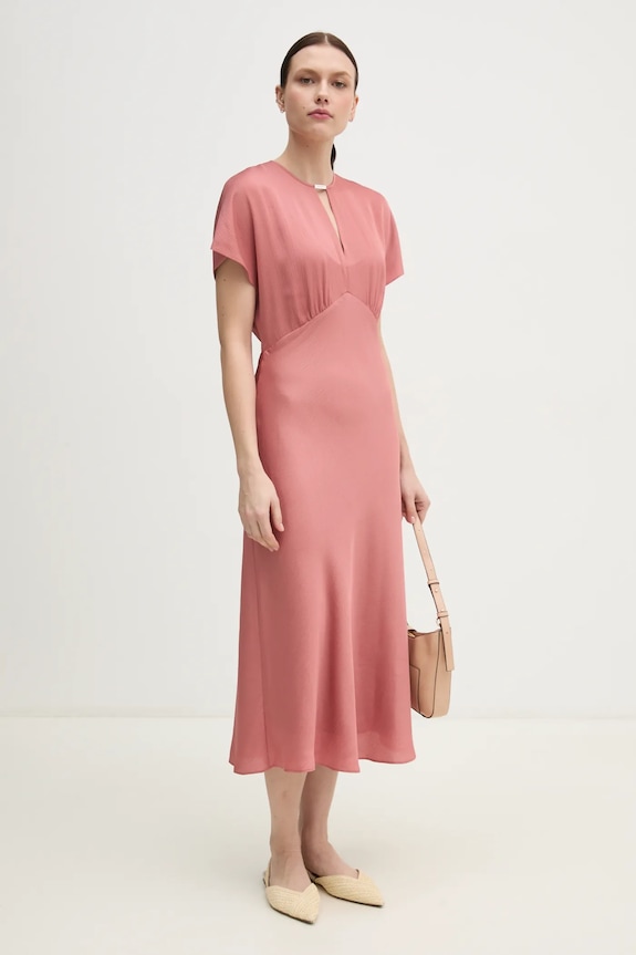 Calvin Klein sukienka pomarańczowy K20K208144