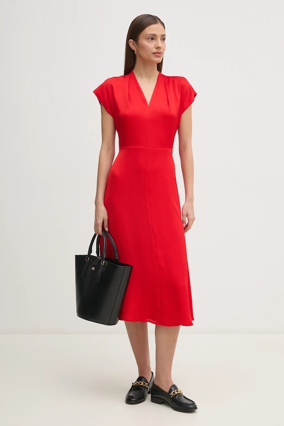 Φόρεμα Calvin Klein K20K208145 κόκκινο SS25