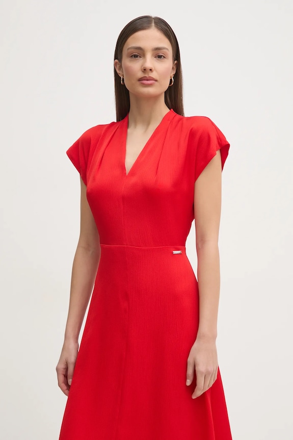 Φόρεμα Calvin Klein κόκκινο K20K208145