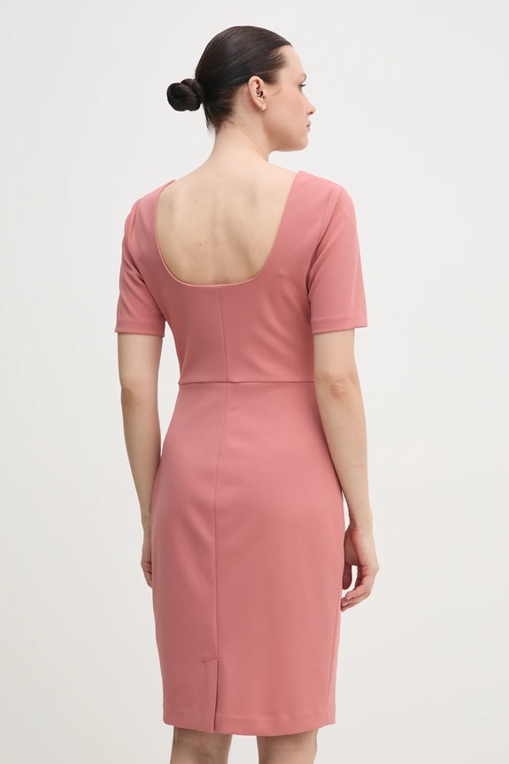 Odzież Calvin Klein sukienka K20K208174 różowy