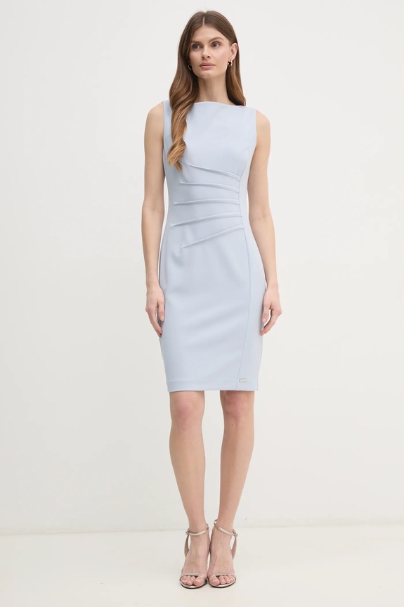 Φόρεμα Calvin Klein K20K208433 μπλε SS25