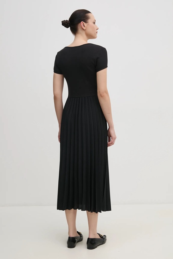 Tommy Hilfiger sukienka WW0WW44618 czarny SS25