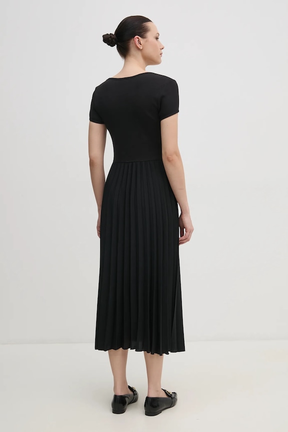 Tommy Hilfiger sukienka WW0WW44618 czarny SS25