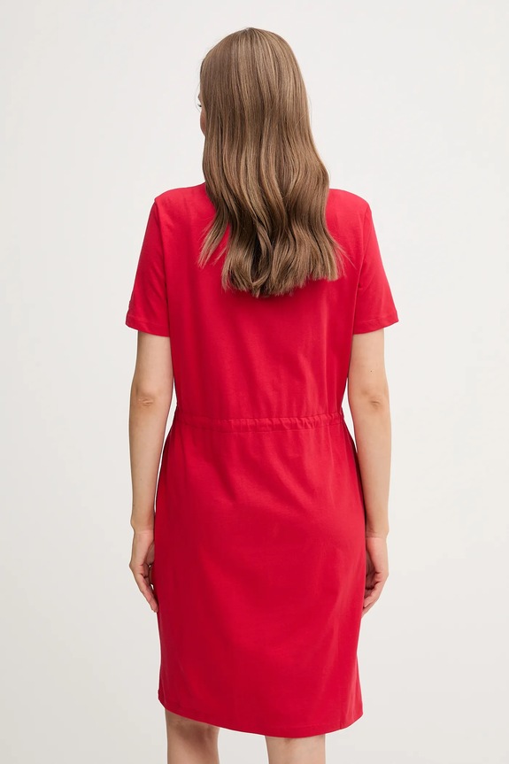 Abbigliamento Tommy Hilfiger vestito in cotone WW0WW45529 rosso