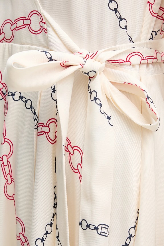 Haljina Tommy Hilfiger WW0WW44664 bež