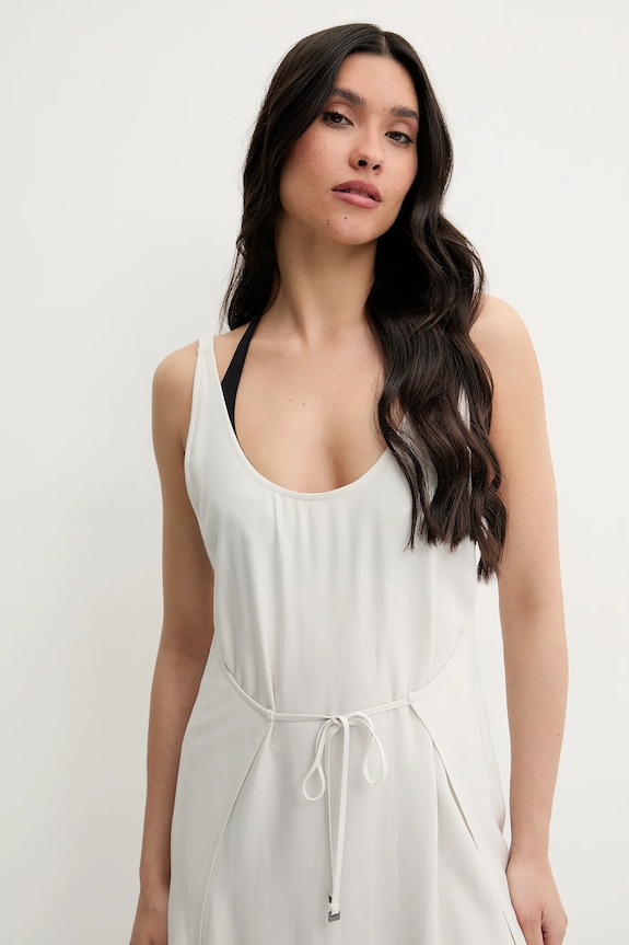 Плажна рокля Calvin Klein сив KW0KW02825