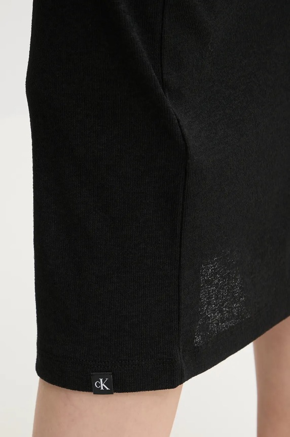 Šaty Calvin Klein KW0KW02821 čierna