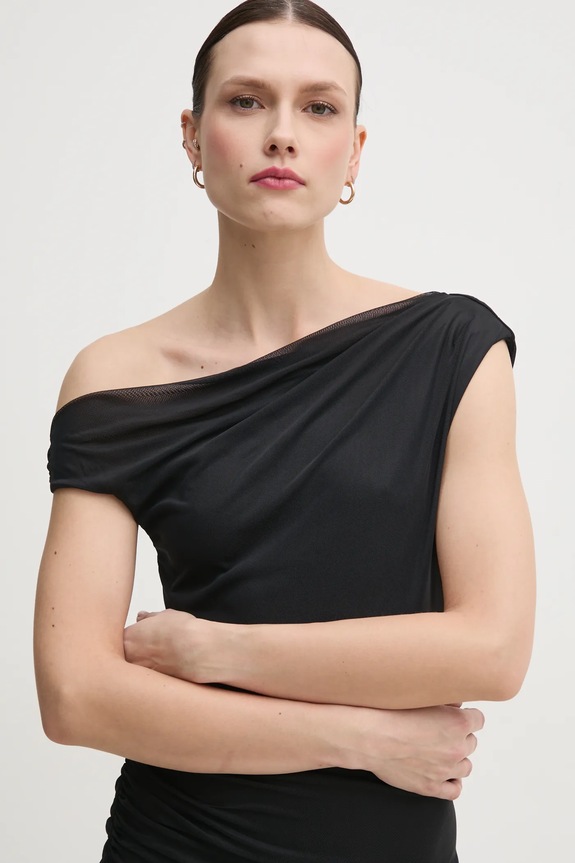 Φόρεμα Dkny DD5M1H45 μαύρο