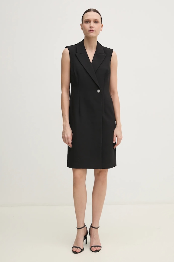 Dkny sukienka DD5U1H66 czarny SS25
