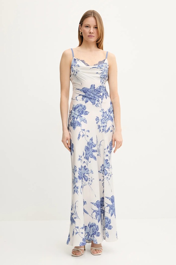 Guess sukienka ADLE casual beżowy W5GK10.WF1T2