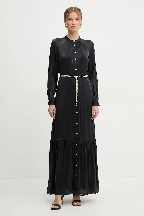 MICHAEL Michael Kors rochie MS482CM8BB negru SS25