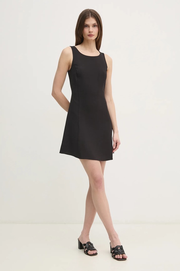 Obleka Calvin Klein Jeans J20J225268 črna SS25