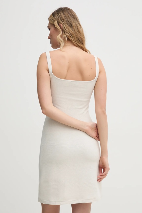 Odzież Calvin Klein Jeans sukienka J20J225272 beżowy