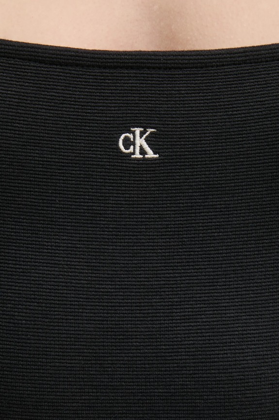 Calvin Klein Jeans sukienka J20J225272 czarny
