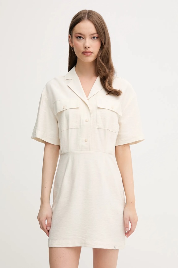 Calvin Klein Jeans vestito mini beige J20J225297