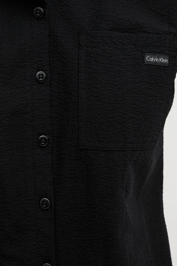 Calvin Klein Jeans sukienka bawełniana dziecięca J20J225299 czarny