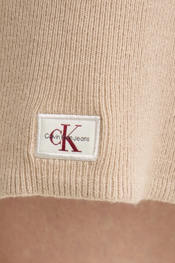 Calvin Klein Jeans sukienka J20J225269 beżowy