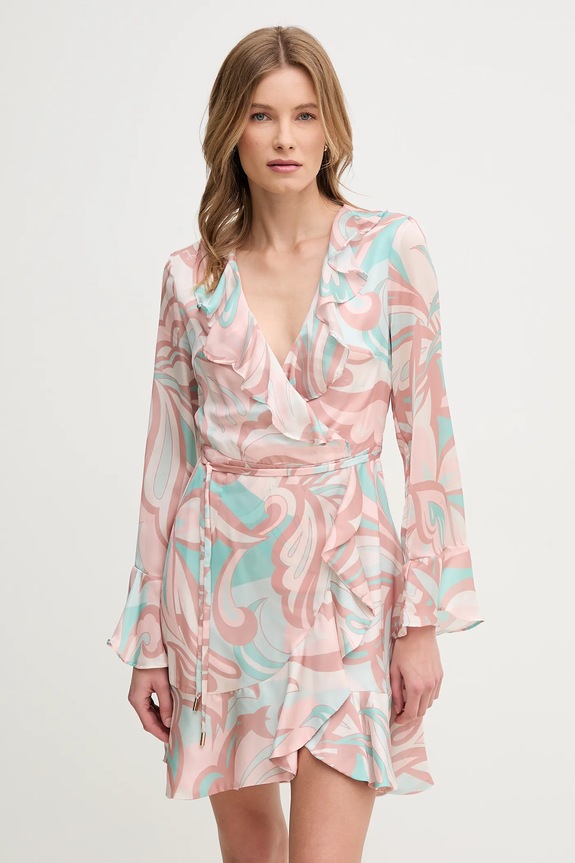 Φόρεμα Gaudi casual ροζ 511FD15005