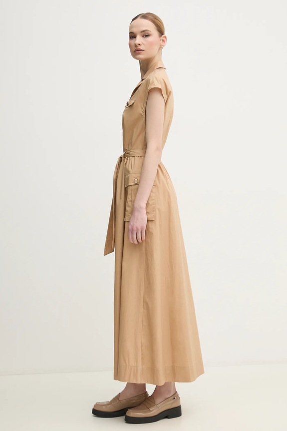 Gaudi vestito in cotone 511FD15014 beige SS25