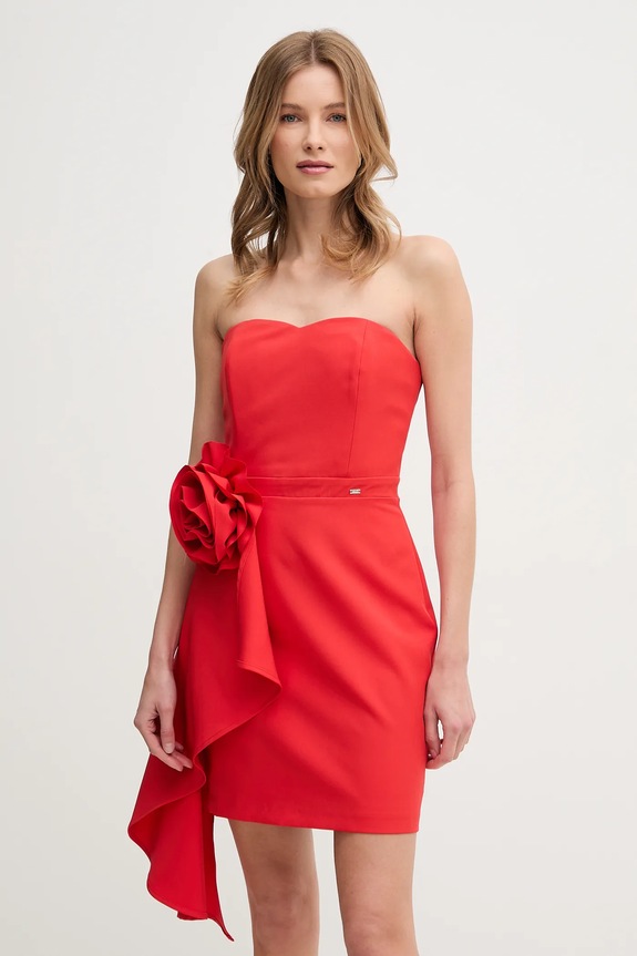 Φόρεμα Gaudi μίνι κόκκινο 511FD15034