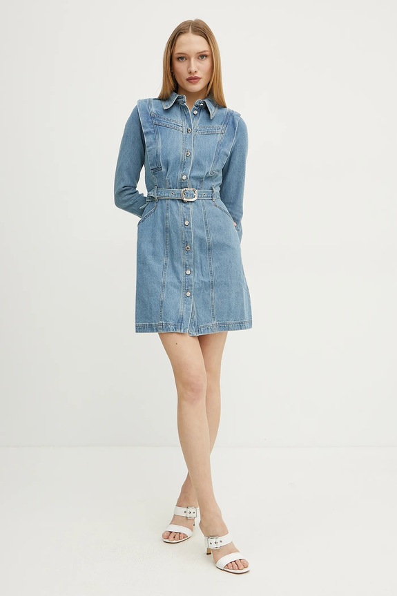 Джинсова сукня Morgan RICOLI RICOLI блакитний AW25