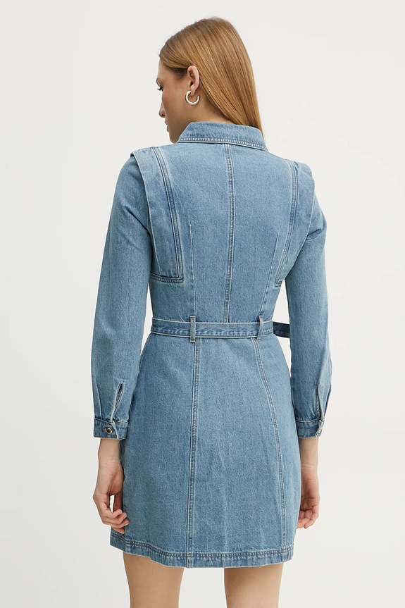 Одяг Джинсова сукня Morgan RICOLI RICOLI блакитний