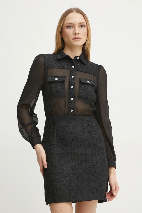 Φόρεμα Morgan RTWINI μακρύ μαύρο RTWINI