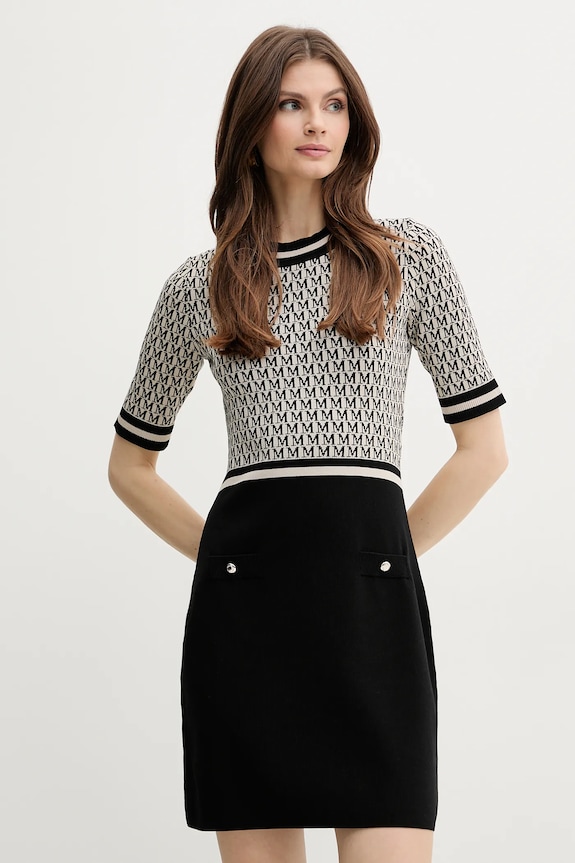 Morgan sukienka RMESTEM casual czarny RMESTEM